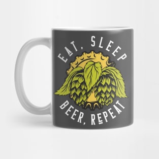 Eat, Sleep, Beer, Repeat Mug